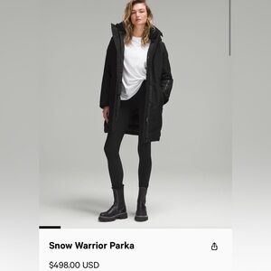 Lululemon snow warrior parka